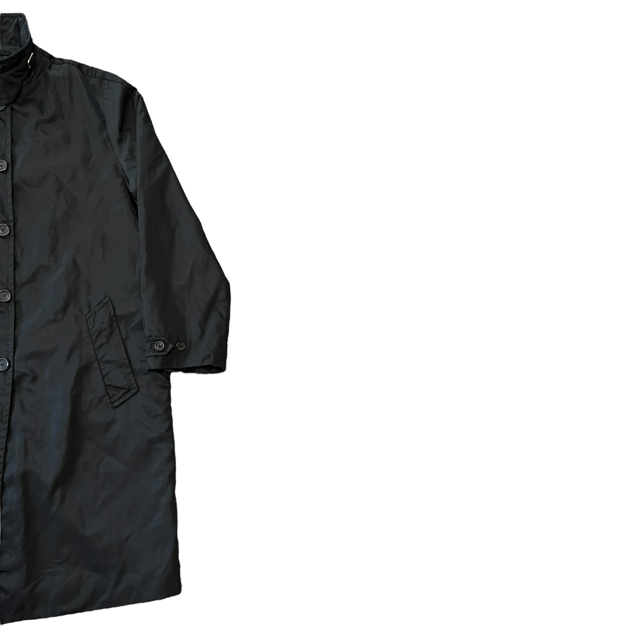 PRADA 2way Nylon Long Coat