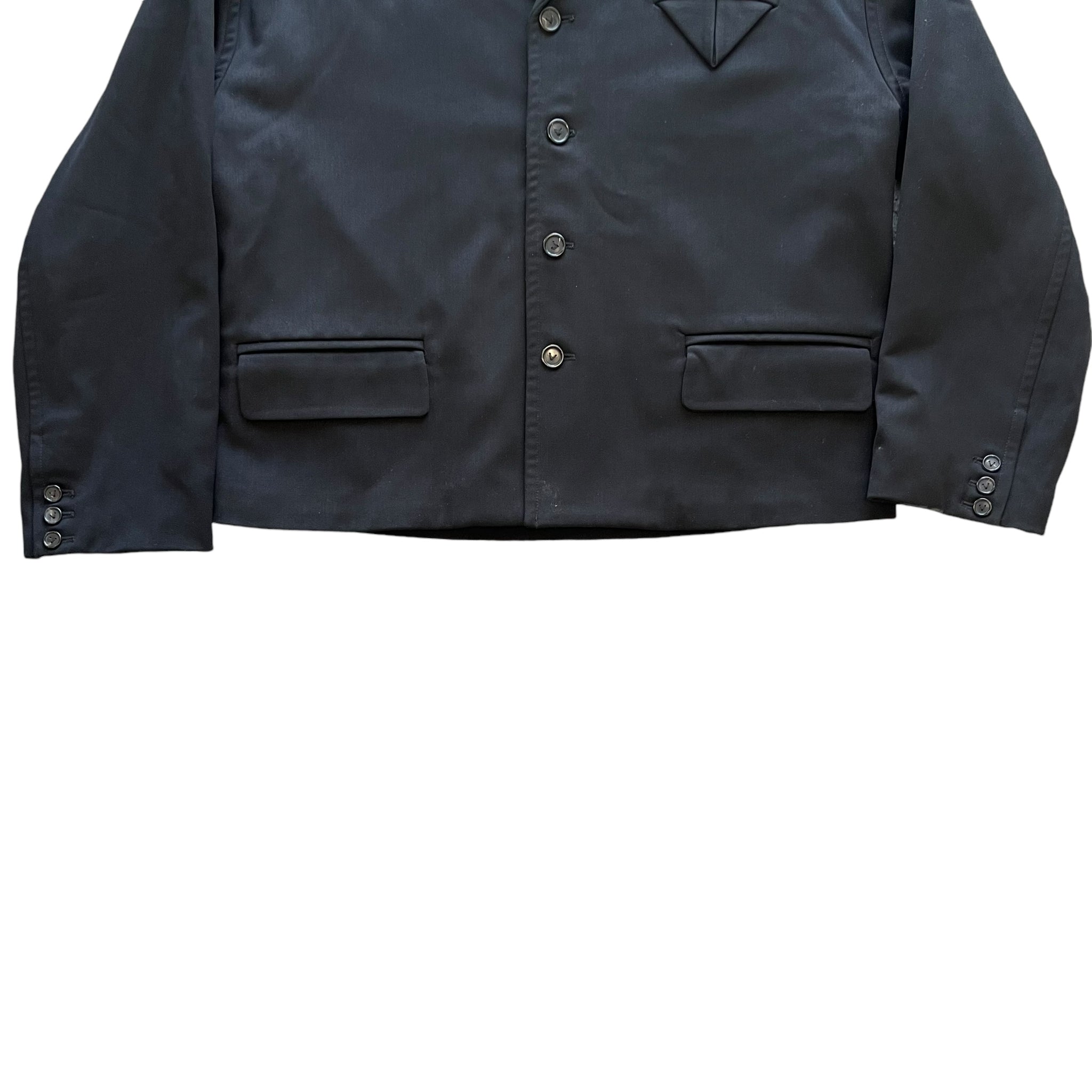 BOTTEGA VENETA by Daniel Lee 2021AW HEAVY COTTON CROPPED JACKET