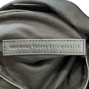 BALENCIAGA クラッシュ スモール チェーンショルダーバッグ メタリックシルバー