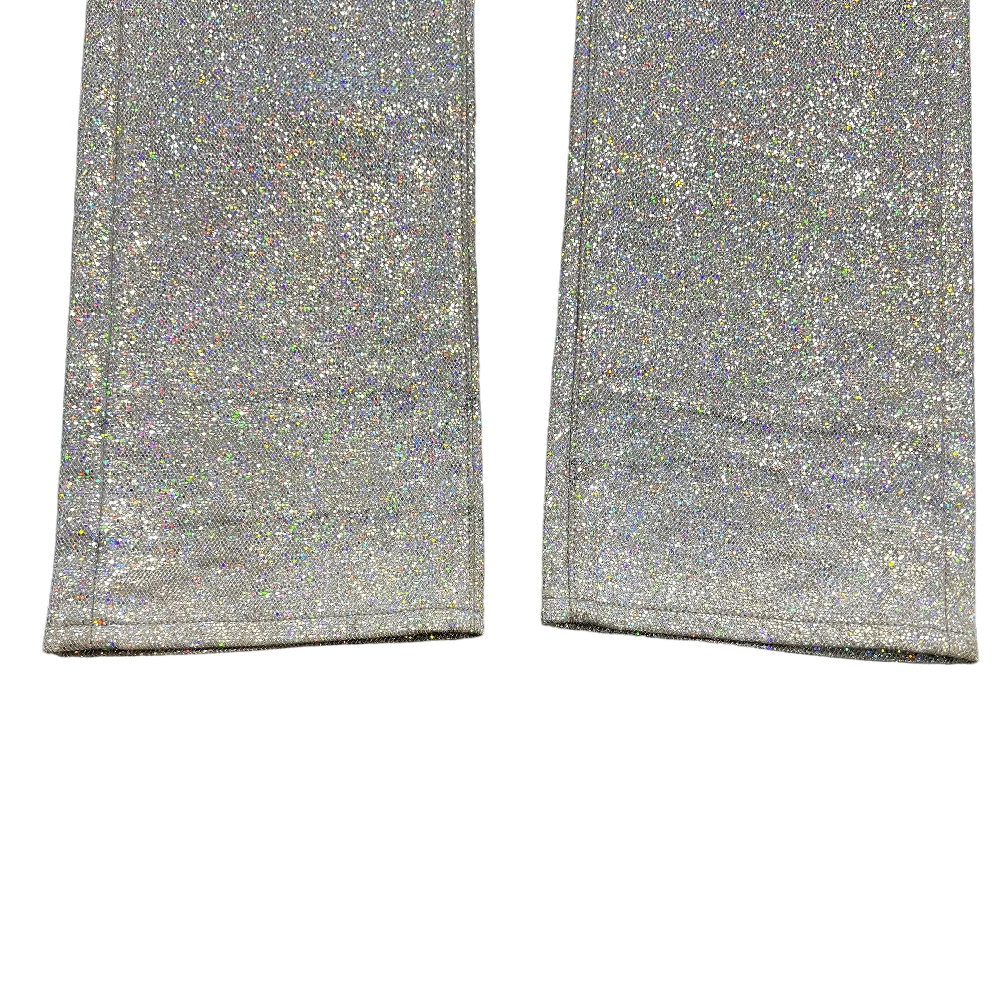 DIOR HOMME 2006SS GLITTER LAME PANTS JEANS HEDI SLIMANE