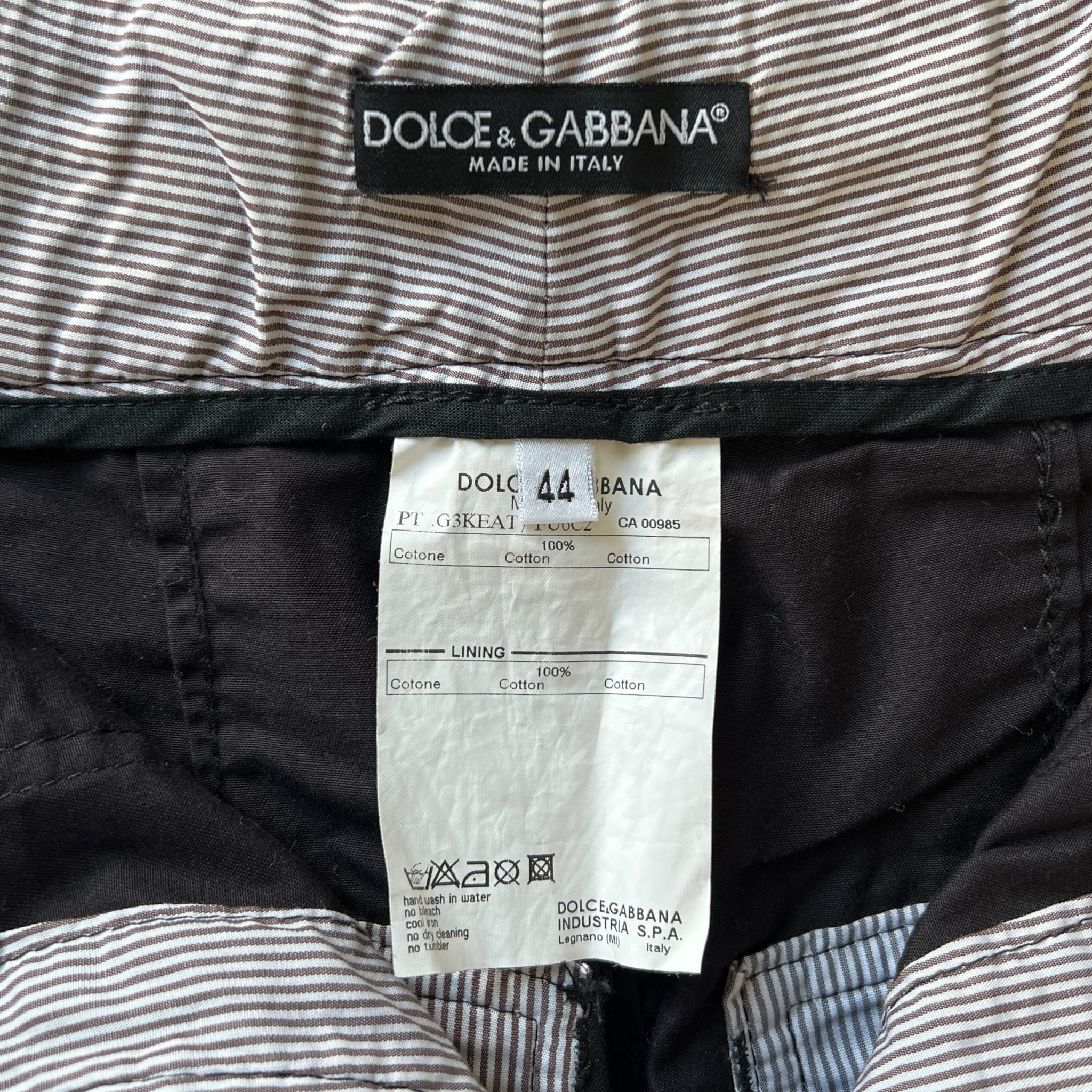 DOLCE&GABBANA Multi-Zip Cargo Pants