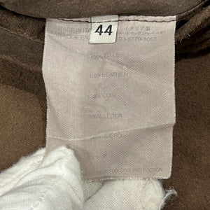 HELMUT LANG 2004AW Suede Leather Coat Jacket