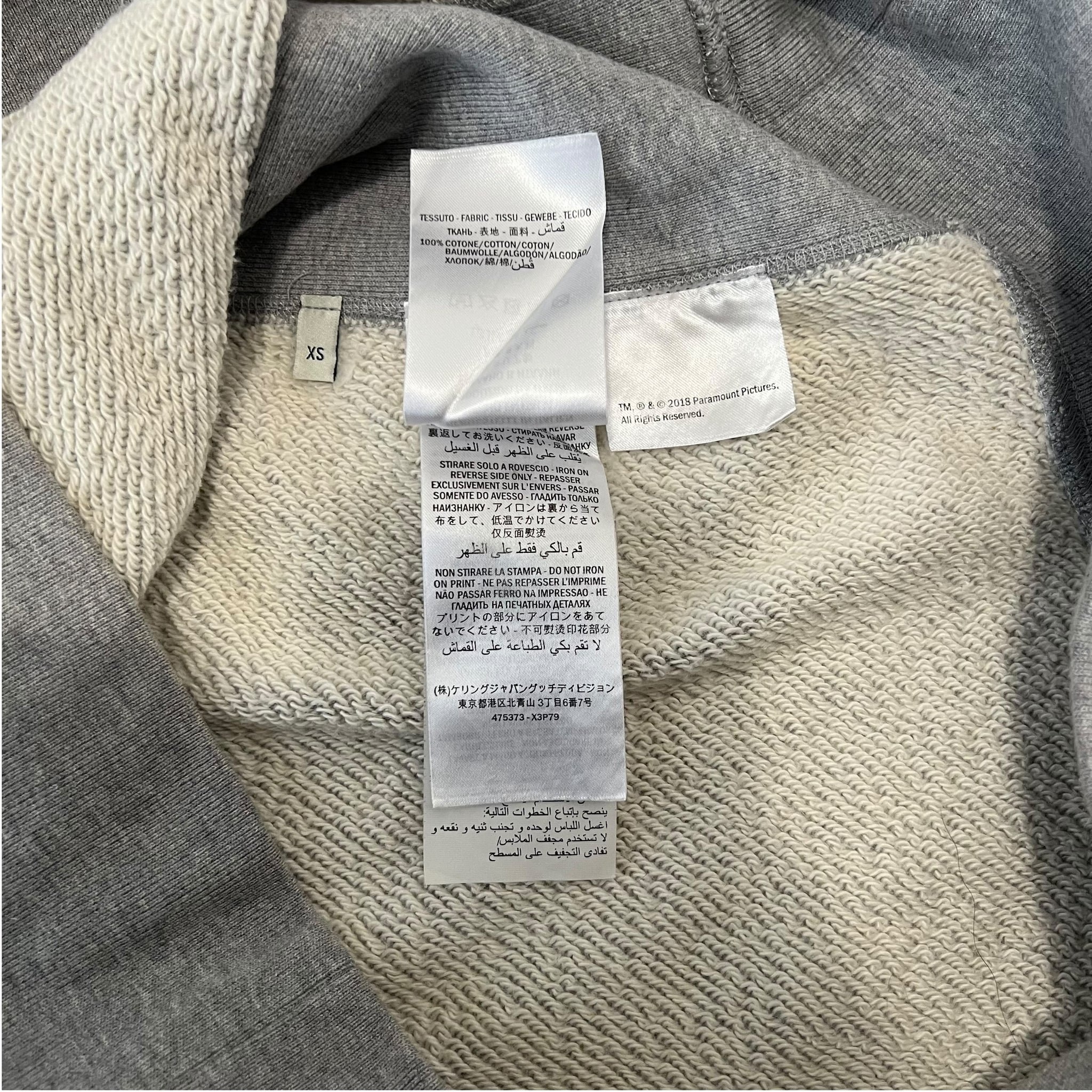 GUCCI 2018AW Paramount A Viacom Company Sweat Shirt