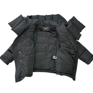 BALENCIAGA 2023AW Incognito Puffer Down Jacket with Detachable Scarf