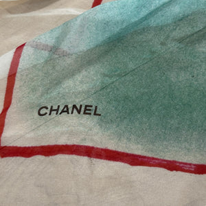 CHANEL Mademoiselle Silk Shawl 12P