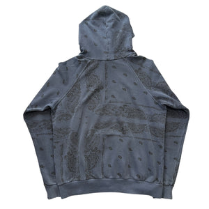 RAF SIMONS 2004AW WAVES Paisley Pullover Hoodie