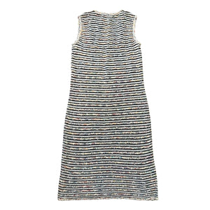CHANEL Tweed knit Multi Color Summer Viscose One-Piece