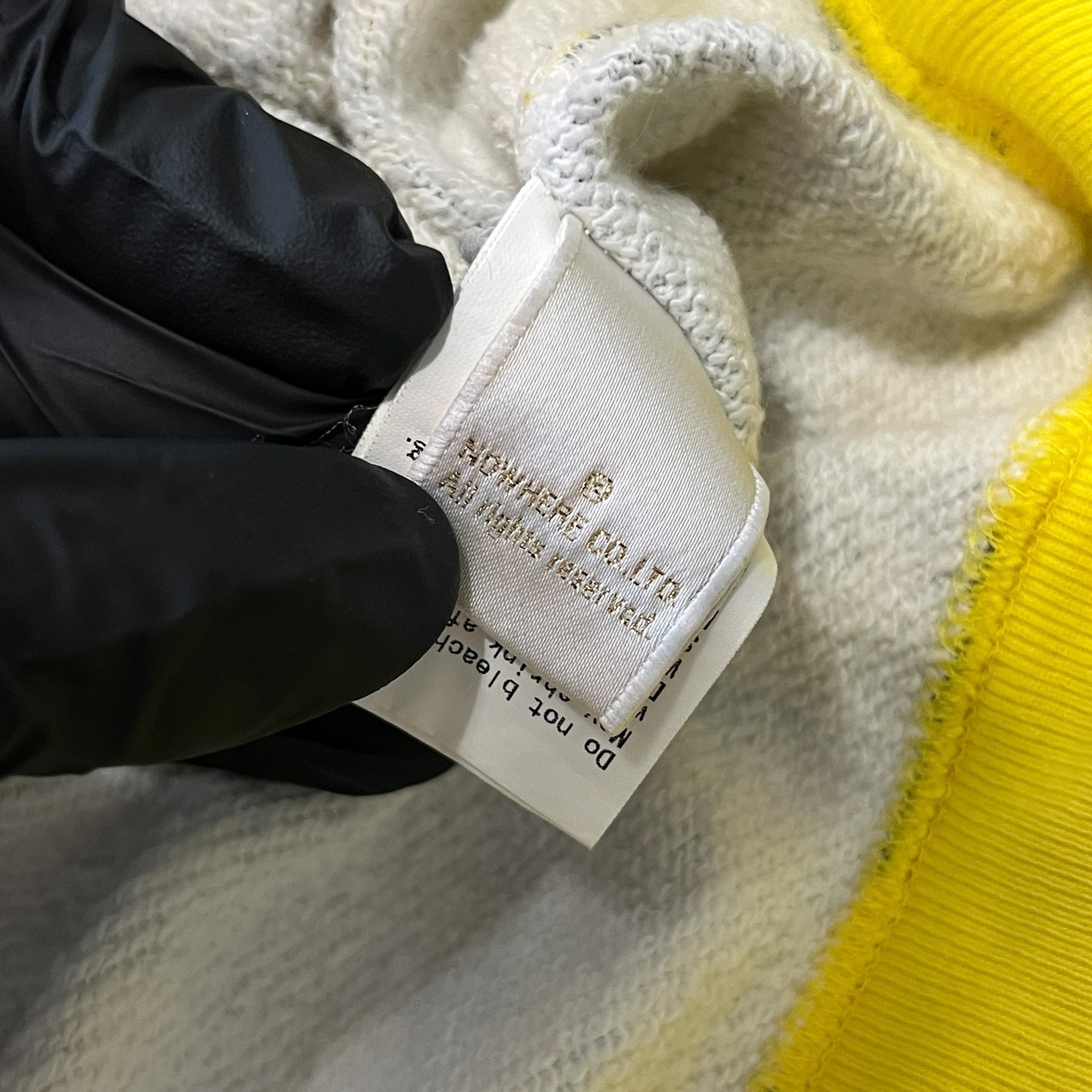 A Bathing Ape Yellow Floral Camo Full Zip Hoodie BAPE