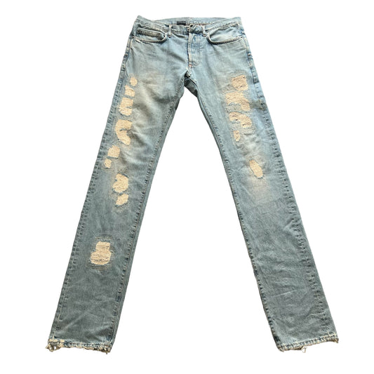 DIOR HOMME HEDI SLIMANE 2006SS CRASH DENIM