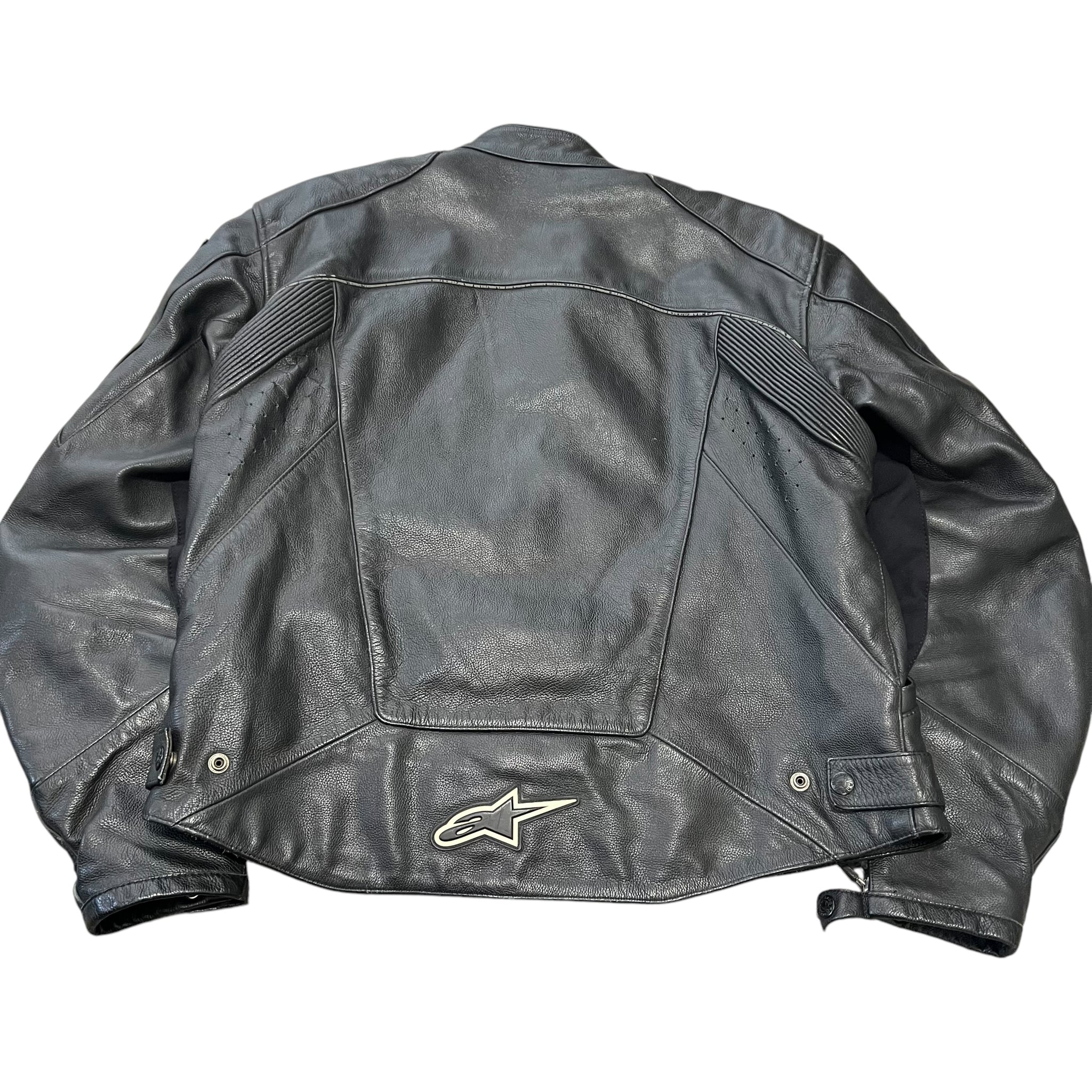 ALPINESTARS Leather Biker Jacket