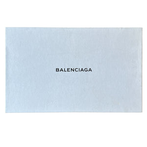 BALENCIAGA Single Buckle Leather Loafers