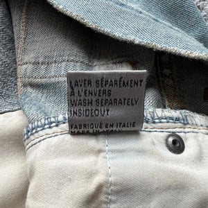 DIOR HOMME HEDI SLIMANE 2006SS CRASH DENIM