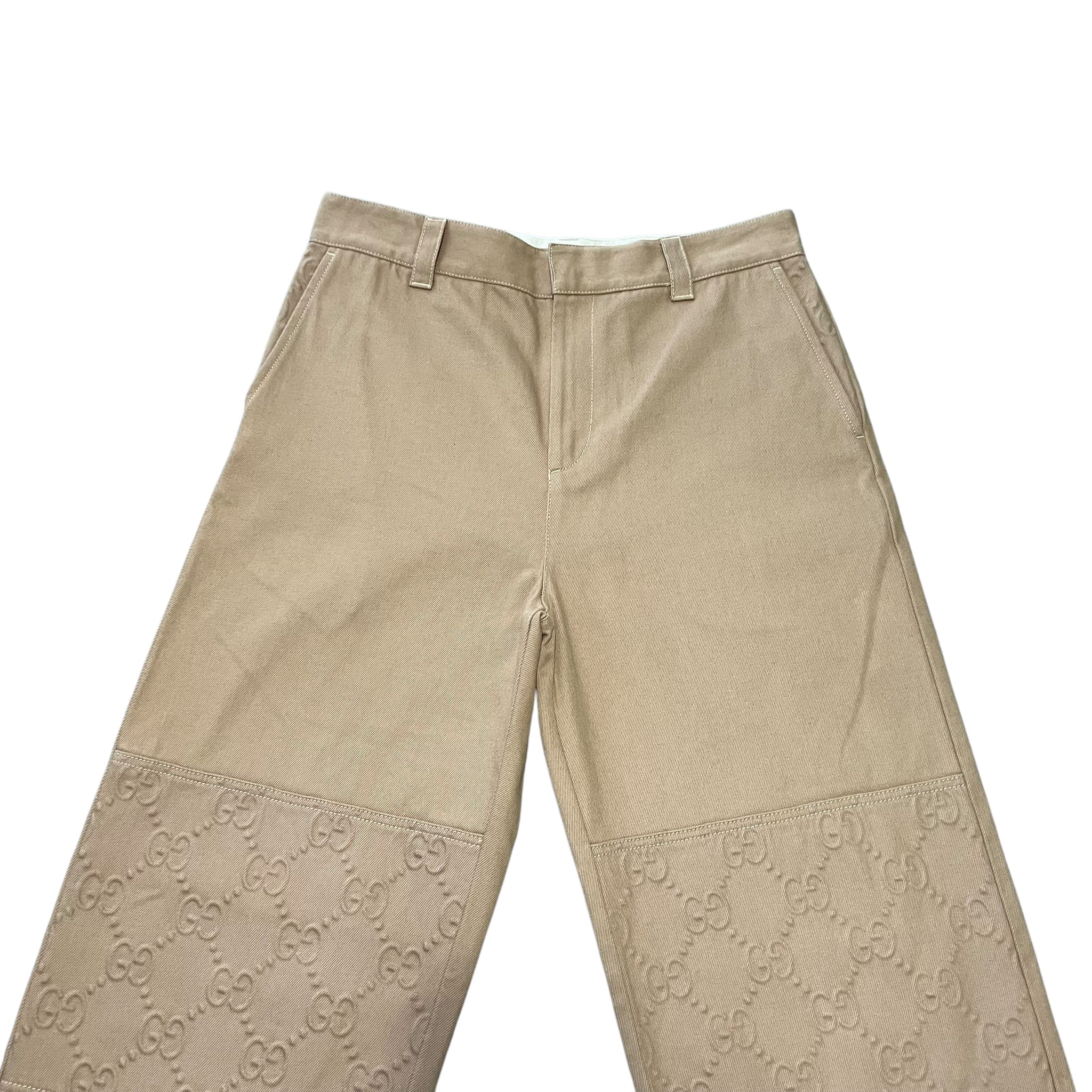 GUCCI 2023AW Detail Organic Denim Pants