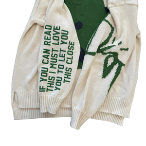 DIOR KIM JONES 22AW ×TRAVIS SCOTT 
CACTUS JACK ECLU KNIT SWEATER