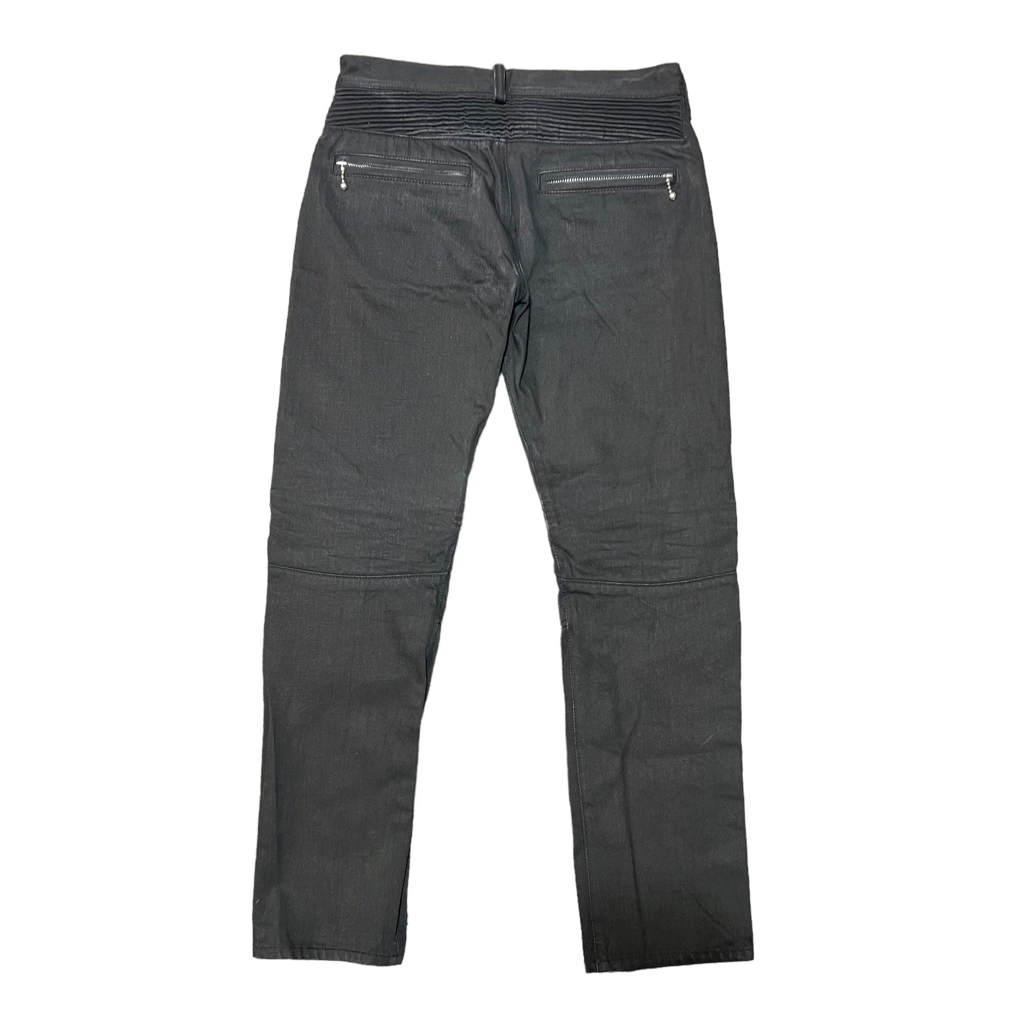 JUNYA WATANABE 2007AW COTTON BIKER ZIP DENIM PANTS