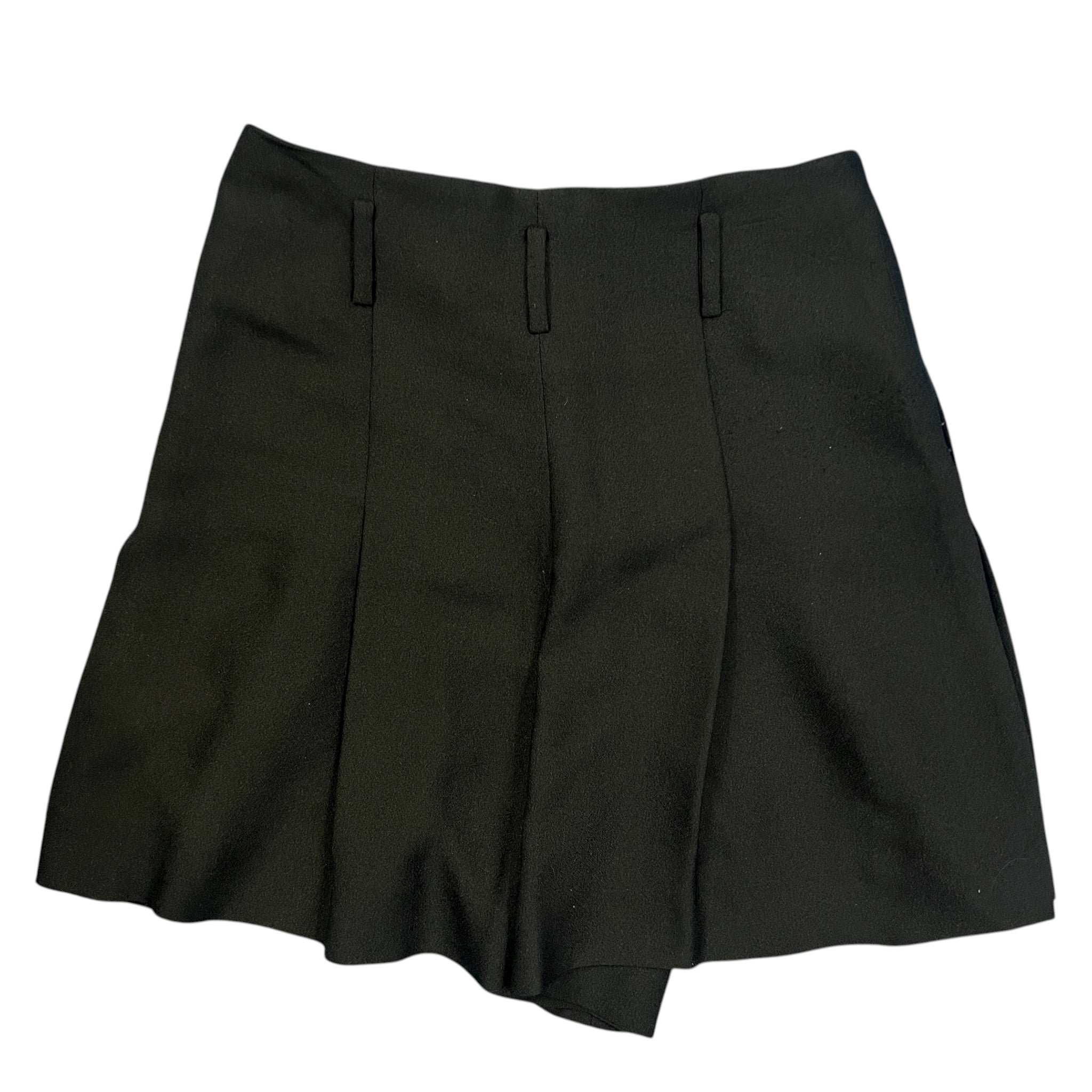 CHANEL Culotte Skirt Silk Short Pants