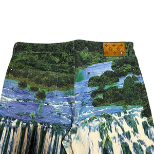 LOUIS VUITTON ×VIRGIL ABLOH 2022SS LANDSCAPE DENIM PANTS