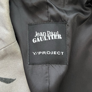 Y/PROJECT × Jean Paul Gaultier 2022AW Trompe L'oeil Cotton Tailored Jacket