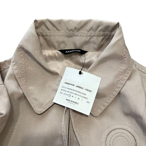 KANGHYUK 2022SS Barcode Embossed Bomber Jacket