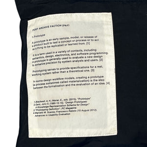 POST ARCHIVE FACTION (PAF) 2018AW 'RIGHT' TECHNICAL PONCHO