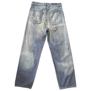 BALENCIAGA 2024AW Japan-Made Graffiti Denim