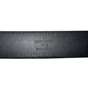 LOUIS VUITTON Ceinture Seattle Belt Damier Graphite