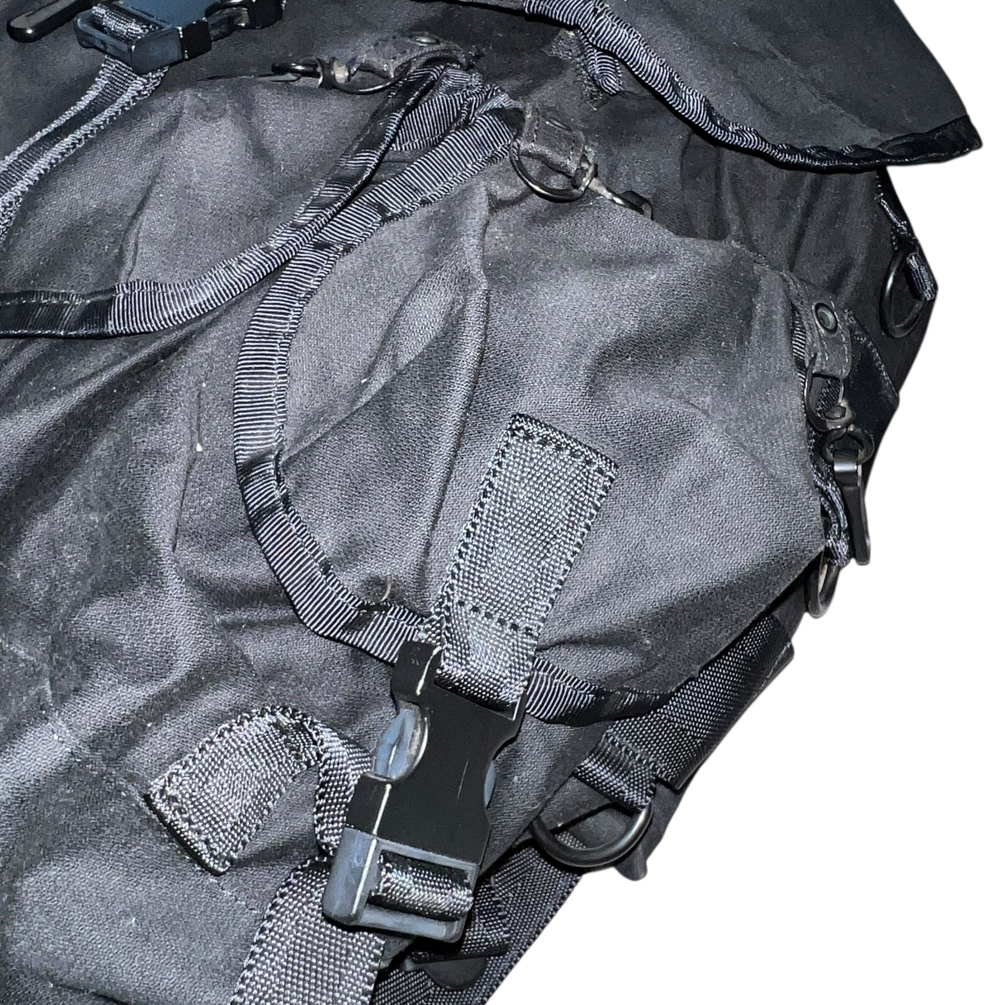 UNDERCOVER 2004AW BUT BEAUTIFUL Modular Cotton Backpack Black