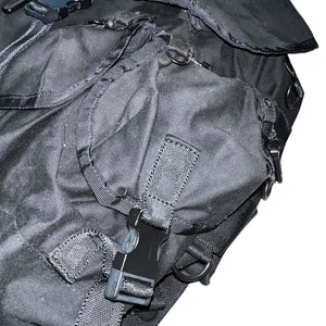 UNDERCOVER 2004AW BUT BEAUTIFUL Modular Cotton Backpack Black