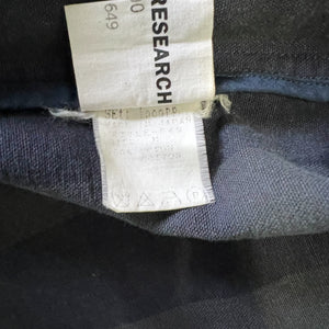 GENERAL RESEARCH 2000AW BLOCK CHECK ZIP-UP JACKET
