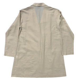 ISSEY MIYAKE 1996SS Linen Workwear Lab Coat