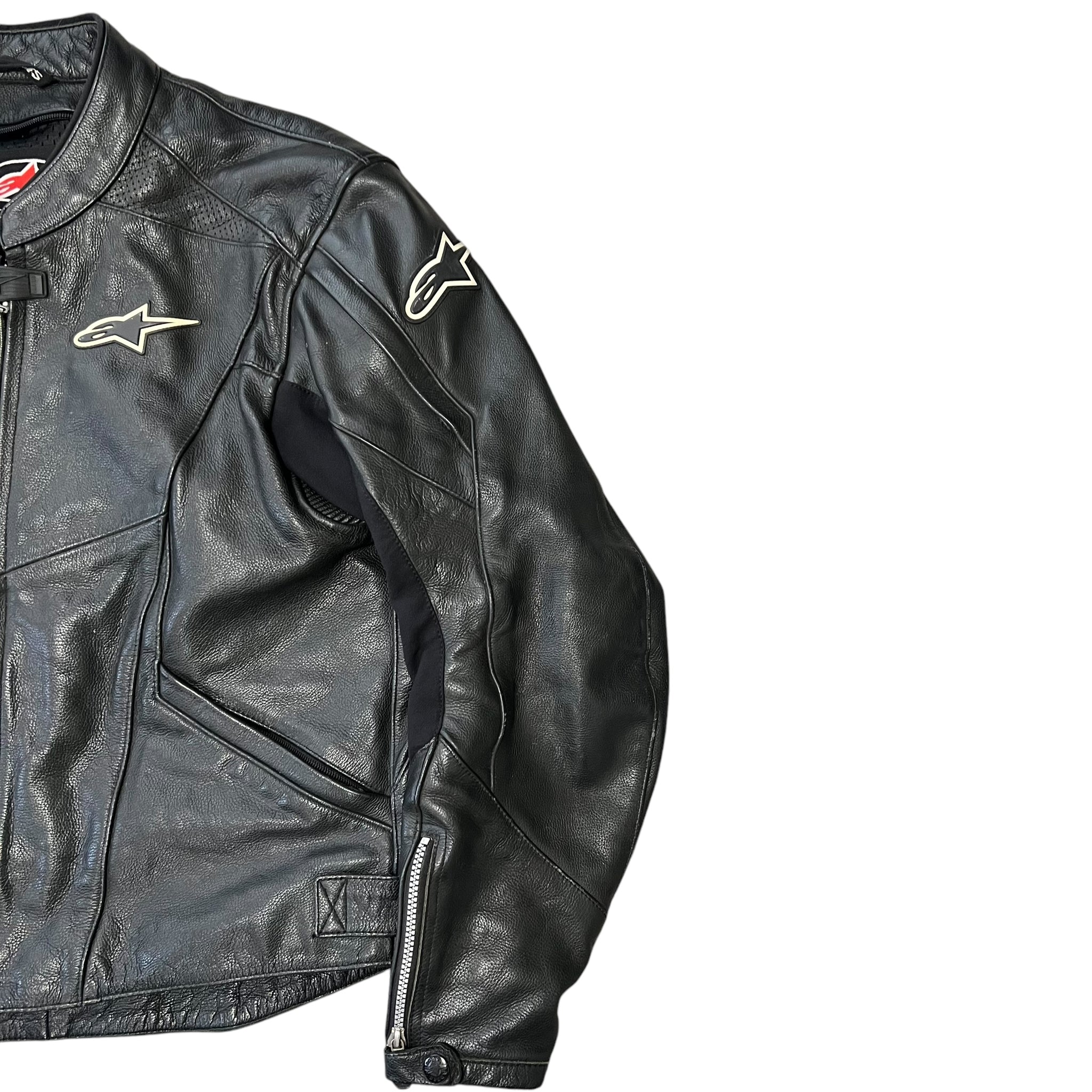 ALPINESTARS Leather Biker Jacket
