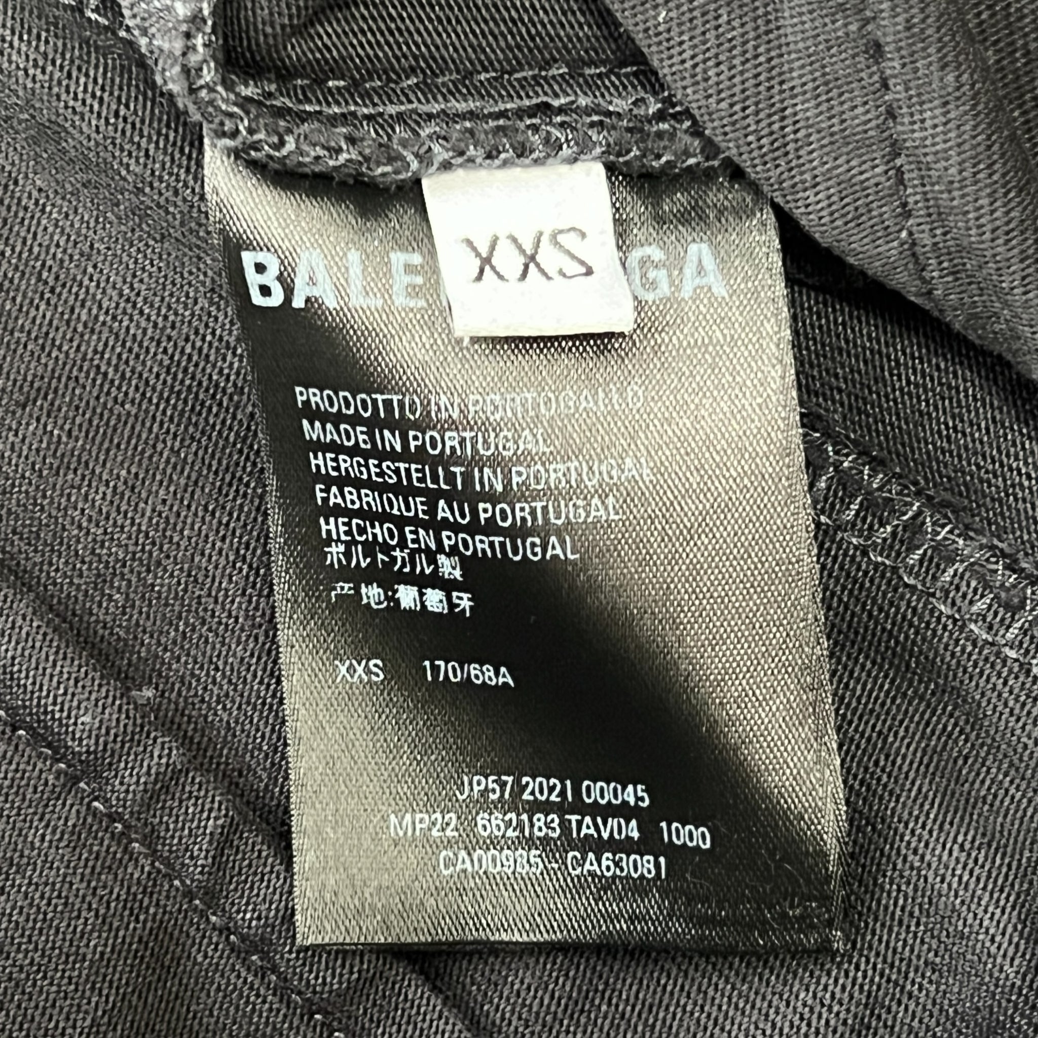 BALENCIAGA 2021 Cotton Loose Fit Trousers Pants