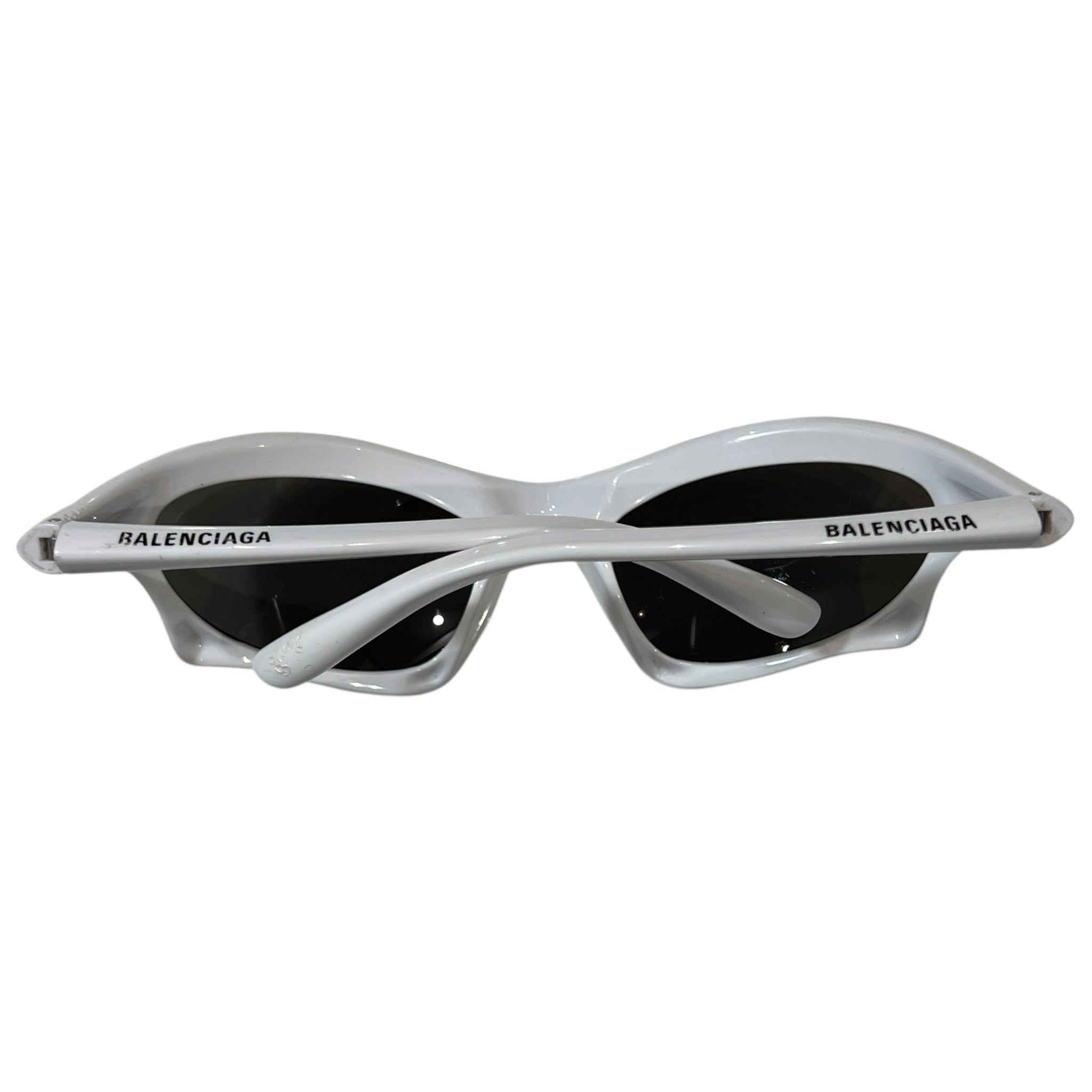 BALENCIAGA 2022SS Bat Rectangle Sunglasses
