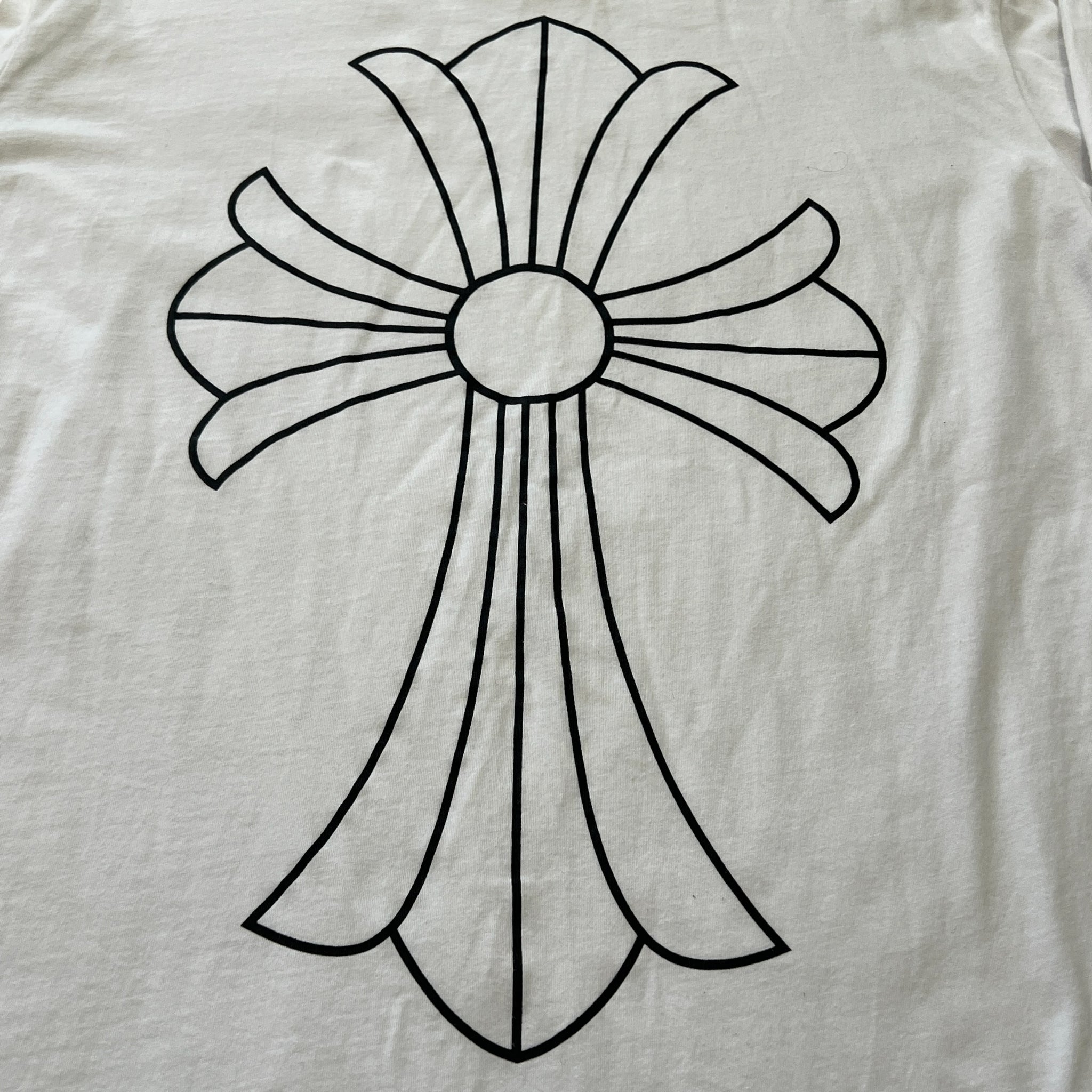 CHROME HEARTS Cross Printed T-Shirt