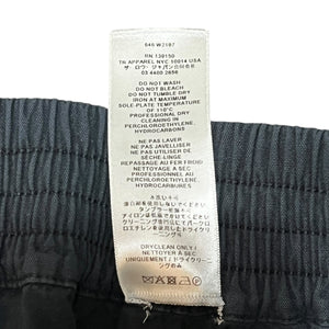 THE ROW 2024FW Black Cotton Kaol Pants