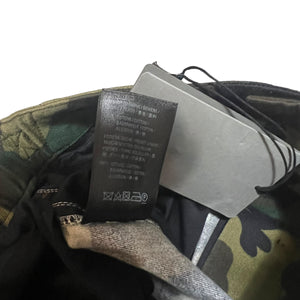 BALENCIAGA 2021 WINTER OVERSIZED CAMOUFLAGE KICK CARGO PANTS