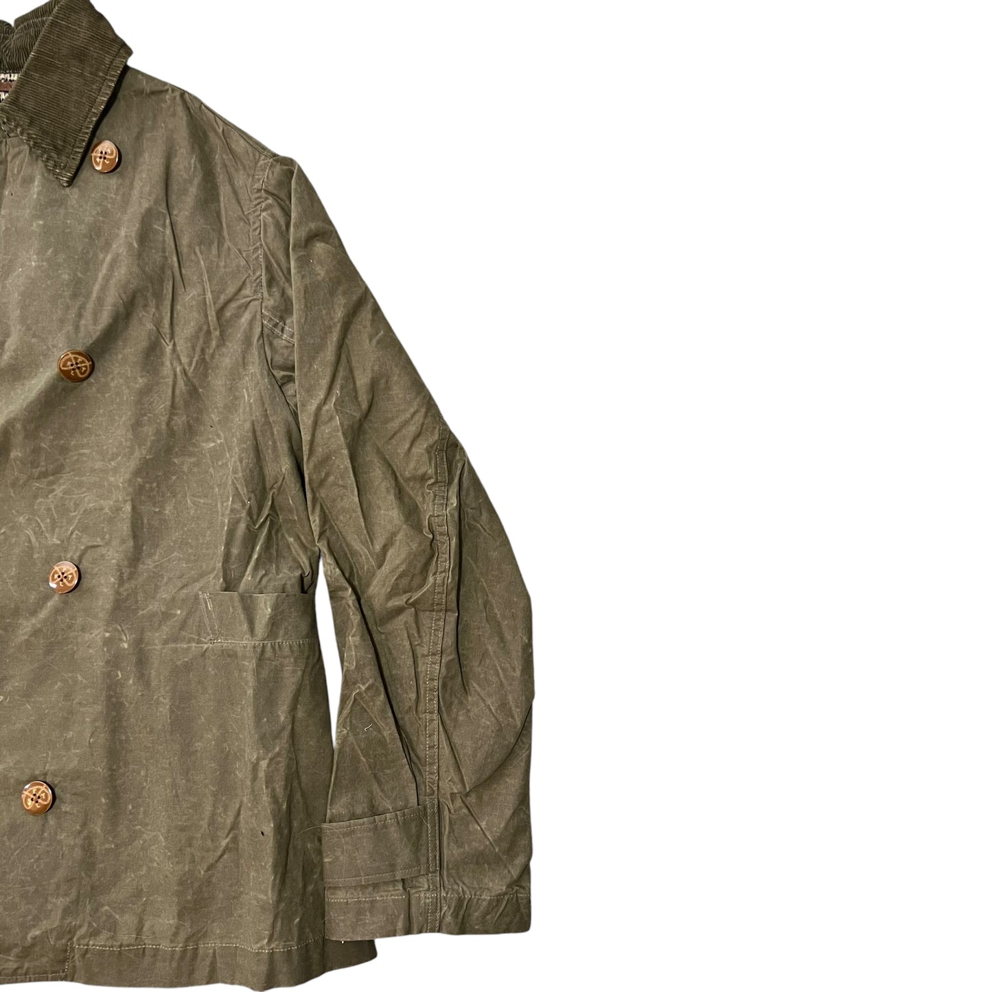 KAPITAL Oiled Military Double Cotton Jacket