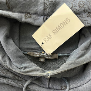 RAF SIMONS 2004AW WAVES Paisley Pullover Hoodie