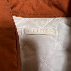 STUSSY × OUR LEGACY 2021AW QUILTING SHIRT JACKET