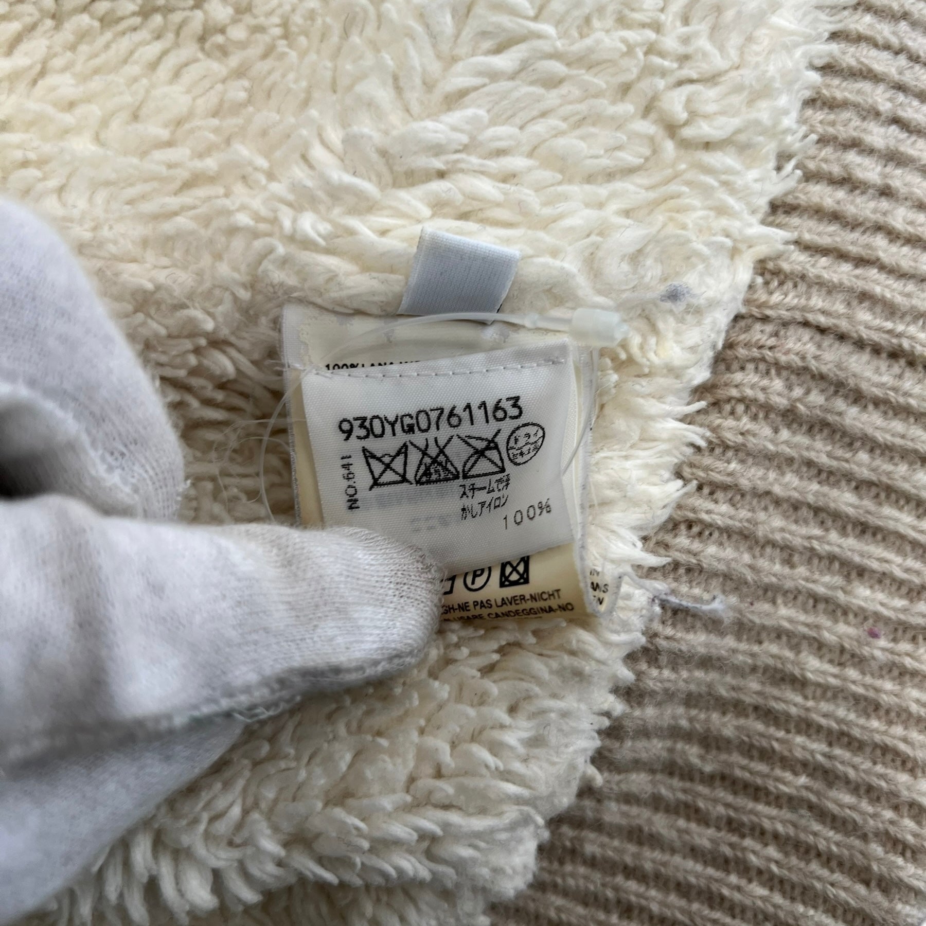 Martin Margiela 2004AW 10 Bore Drivers Knit