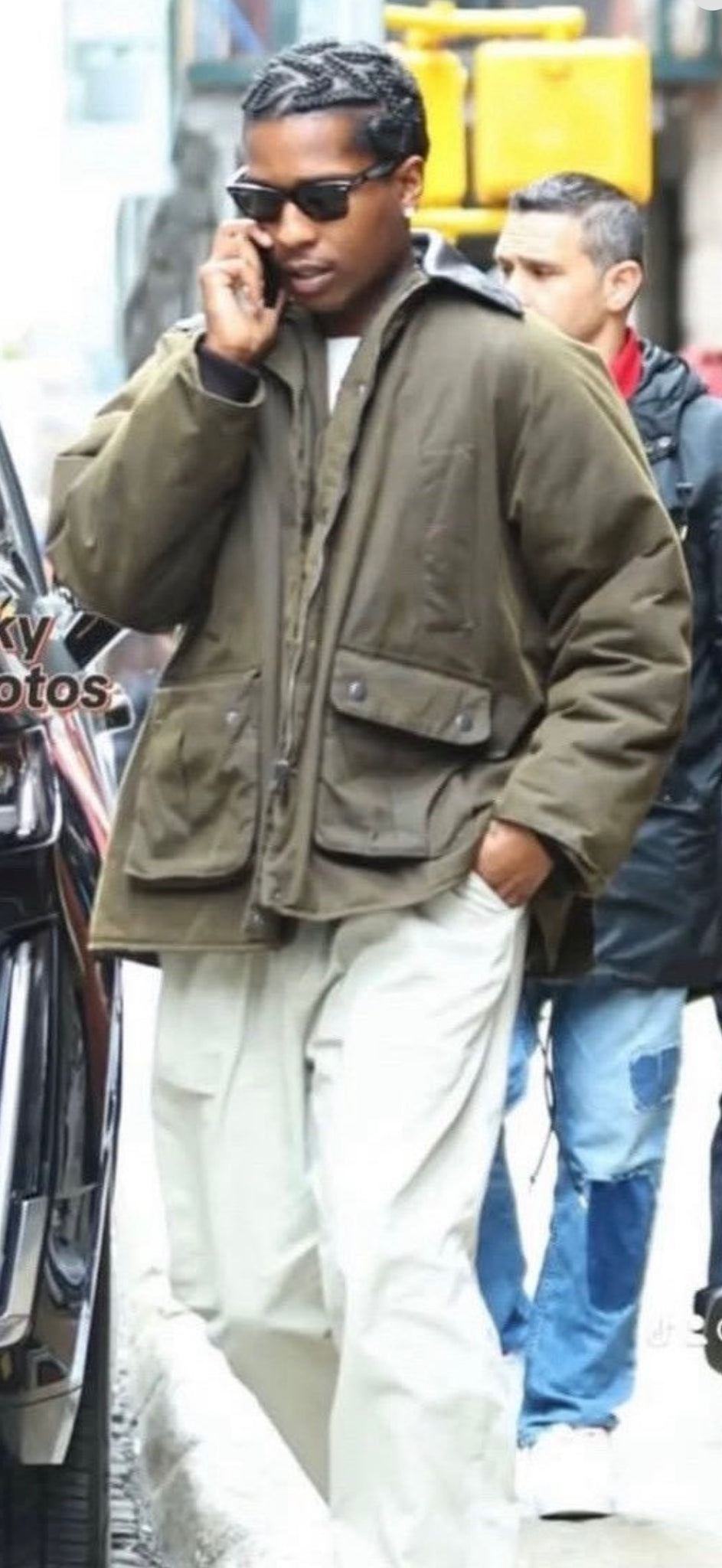 MIU MIU 2024AW Waxed Canvas Boulson Jacket