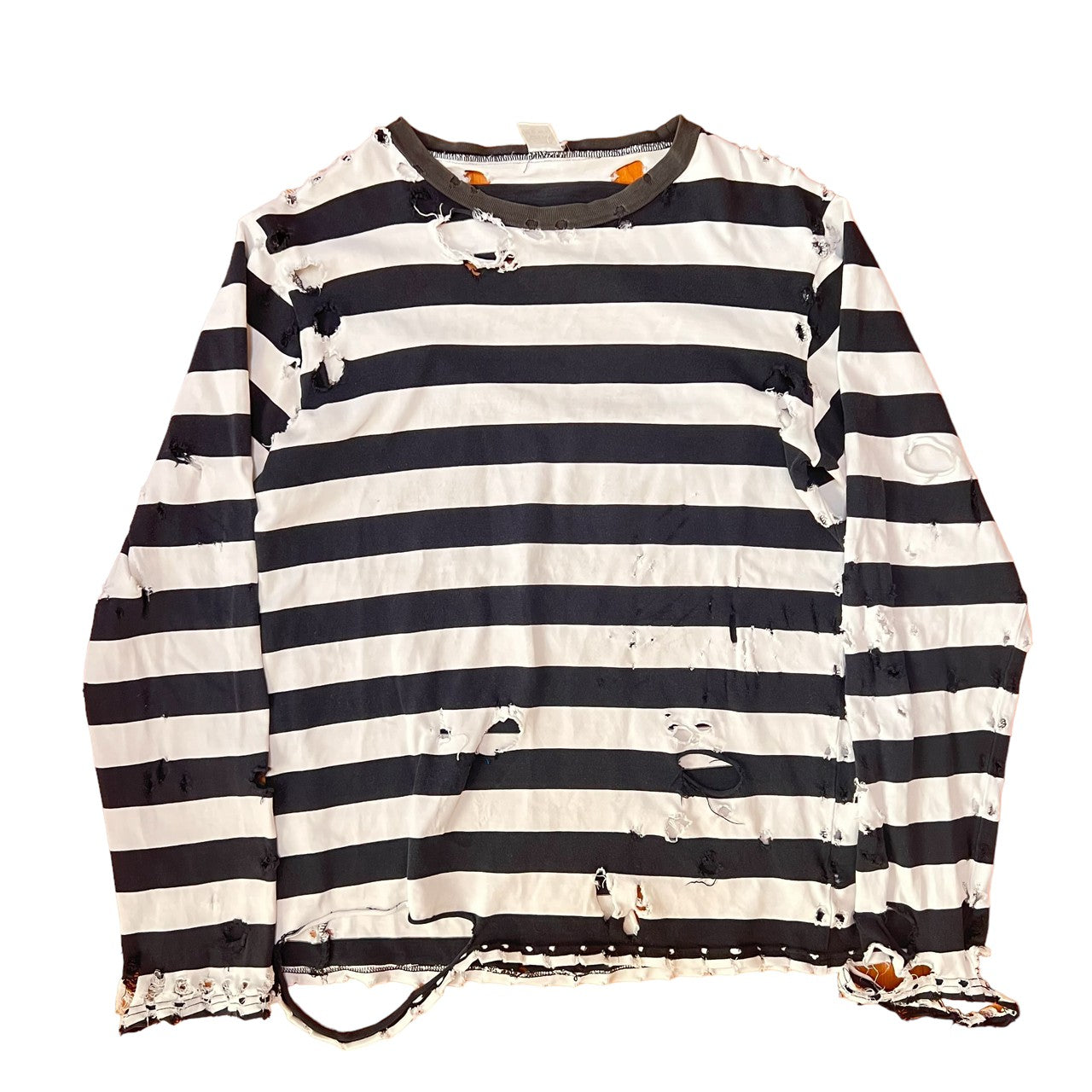 NUMBER (N)INE 2002SS modern age distressed damaged boarder