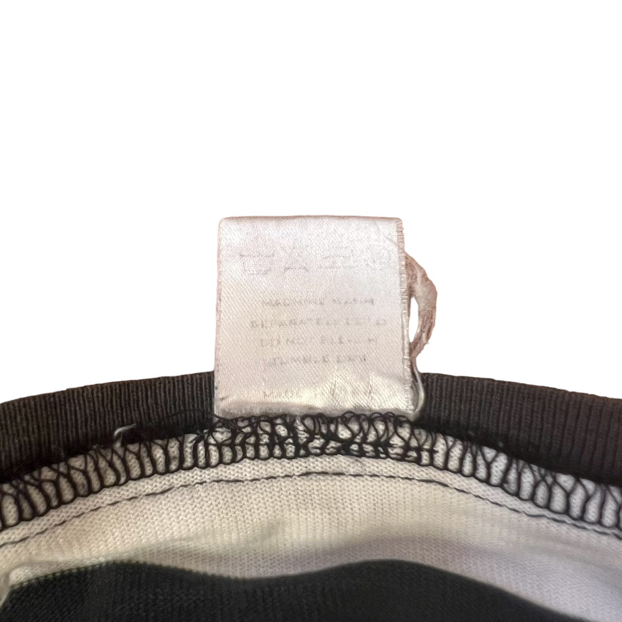 NUMBER (N)INE 2002SS modern age distressed damaged boarder long sleeve tee