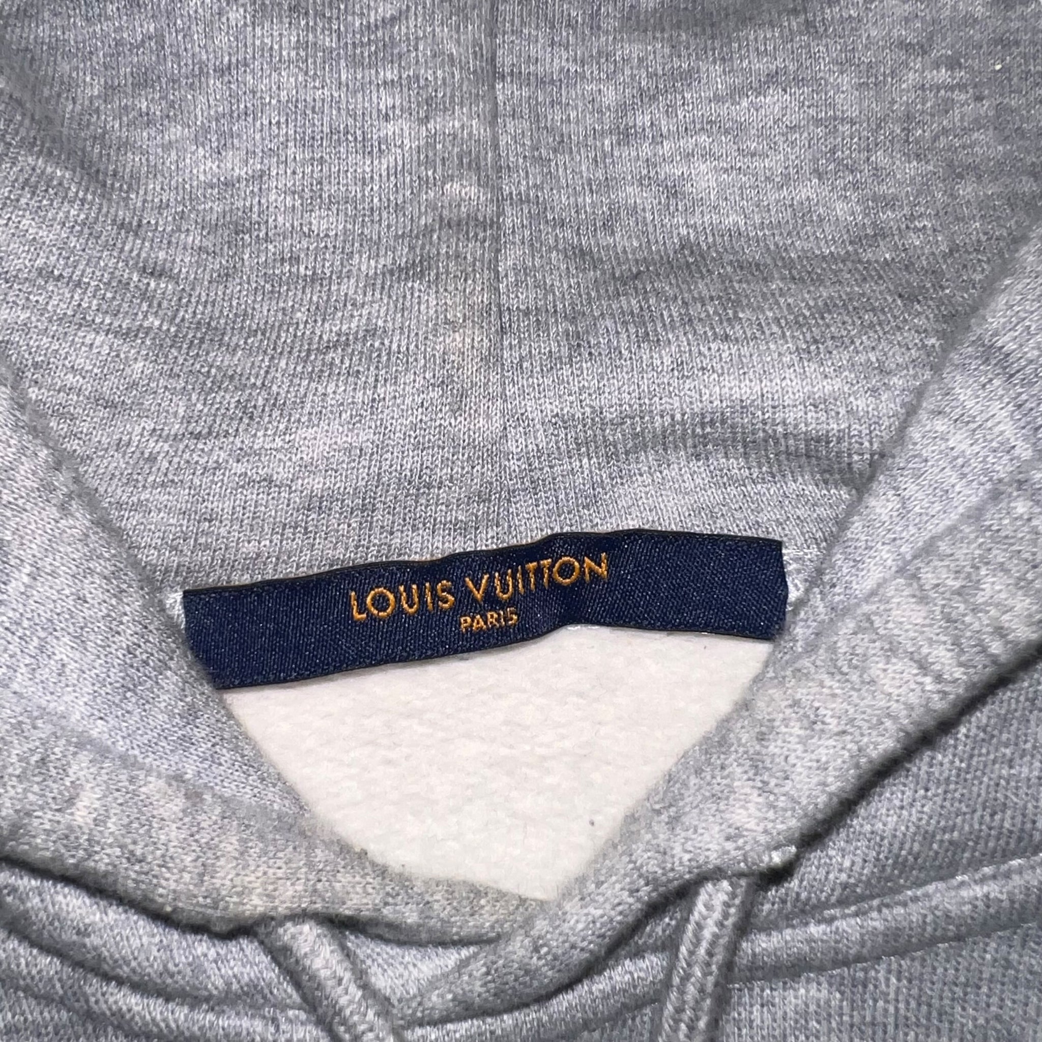 Louis Vuitton × Virgil abloh 21AW Grey Purist Vs. Tourist Tuffetage Hoodie