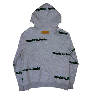 Louis Vuitton × Virgil abloh 21AW Grey Purist Vs. Tourist Tuffetage Hoodie