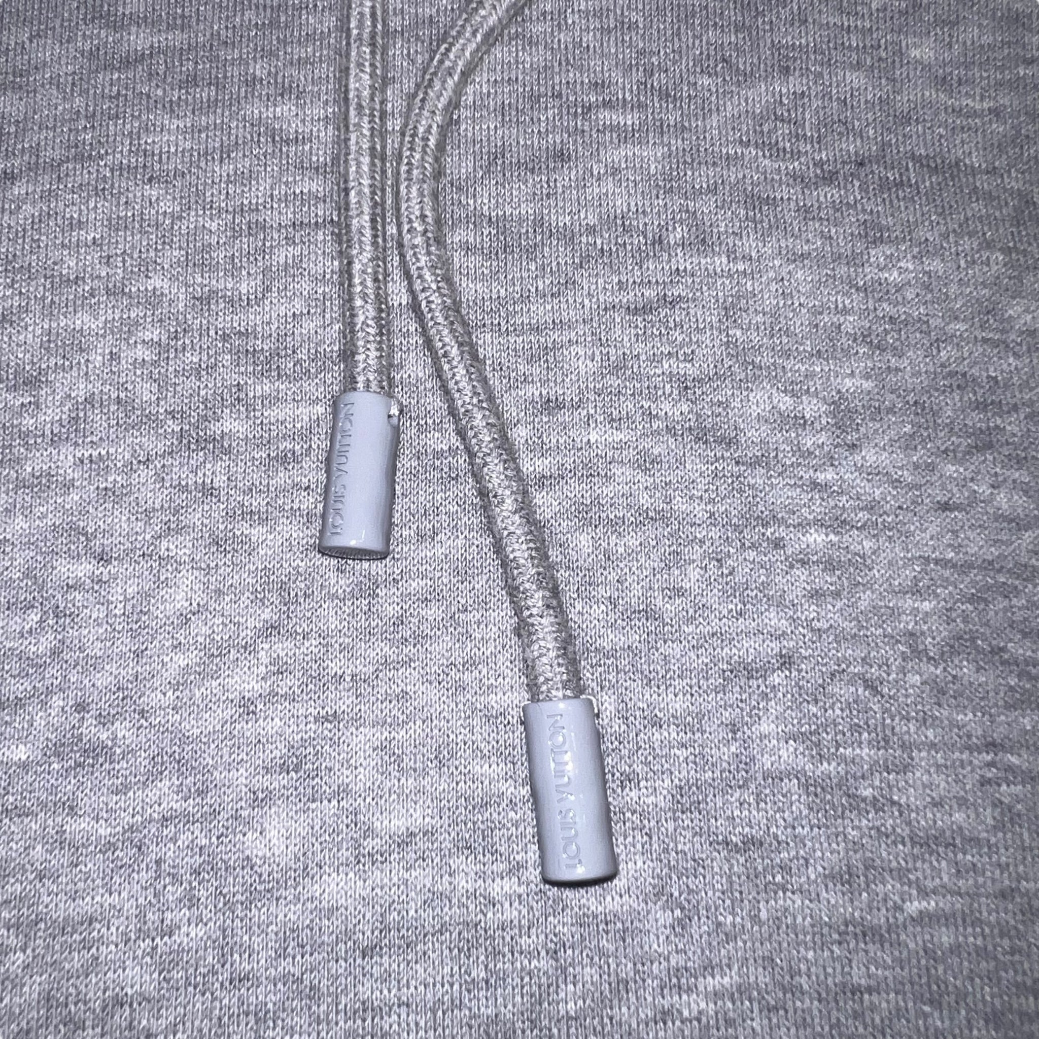 Louis Vuitton × Virgil abloh 21AW Grey Purist Vs. Tourist Tuffetage Hoodie