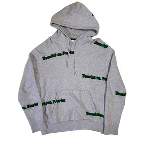 Louis Vuitton × Virgil abloh 21AW Grey Purist Vs. Tourist Tuffetage Hoodie